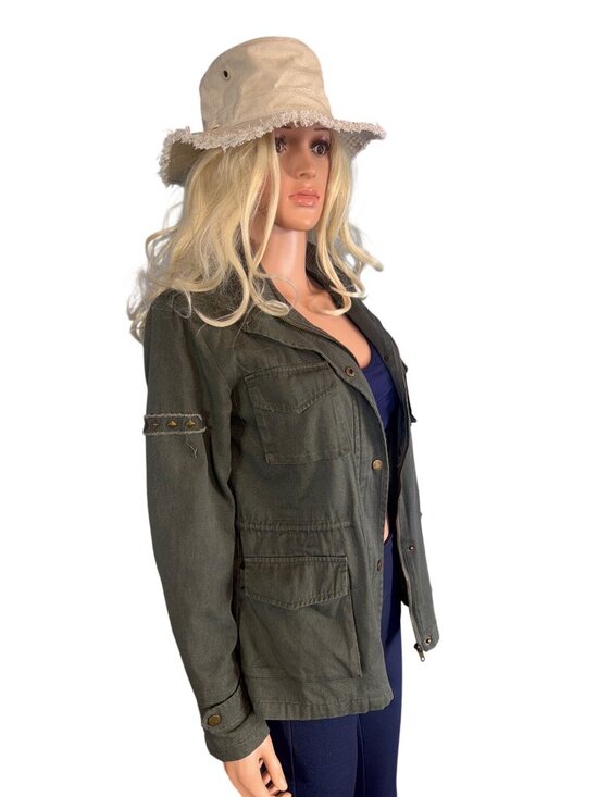 Tilley T3 Small Safari Hat Fringe  Wanderer Stone UPF 50+ Beige MSRP$110 main image 5